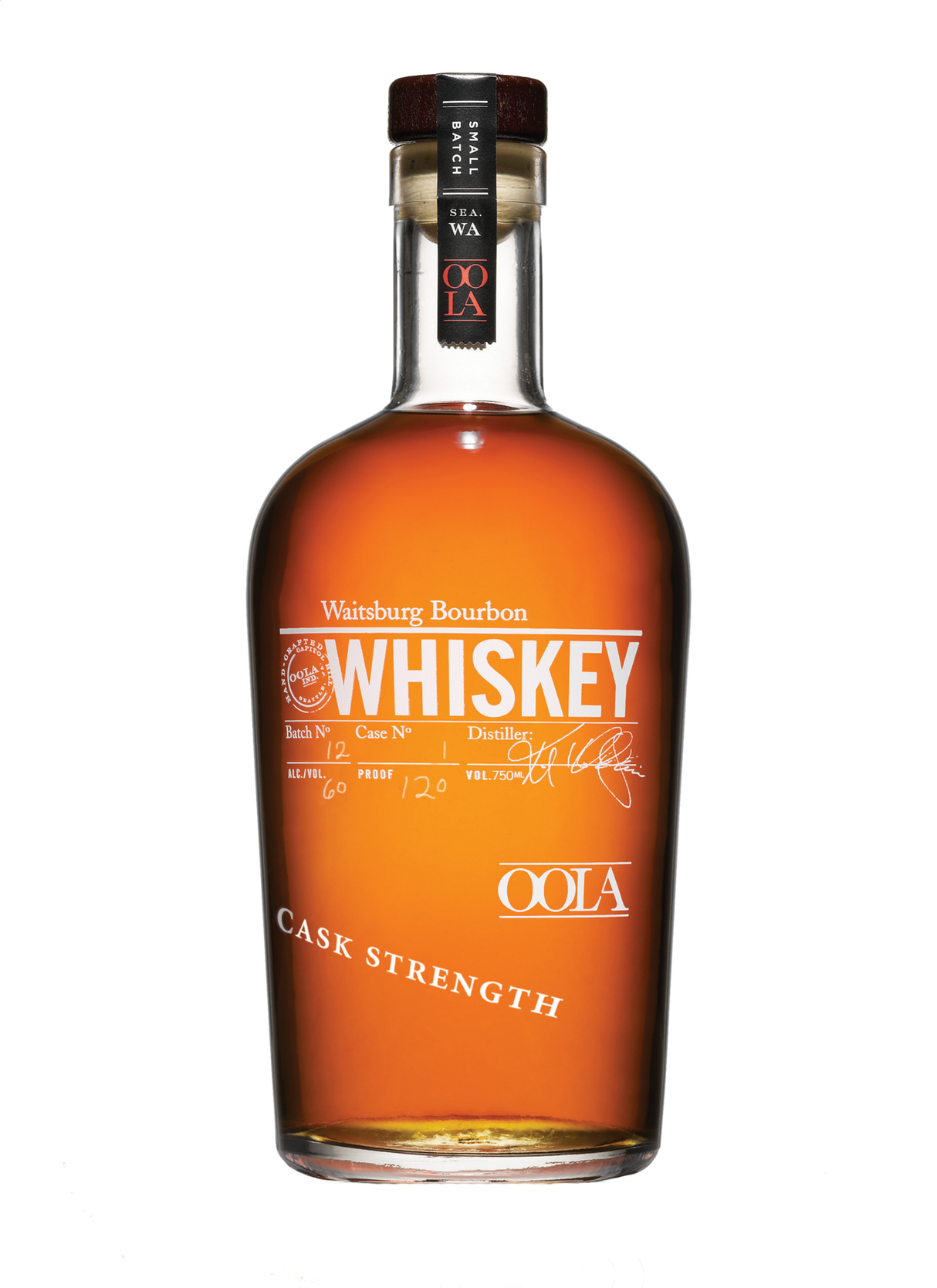 Oola Waitsburg Bourbon Whiskey Cask Strength