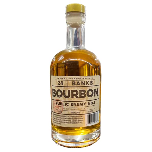 24 Banks Public Enemy No. 1 Bourbon Whiskey 750 ML