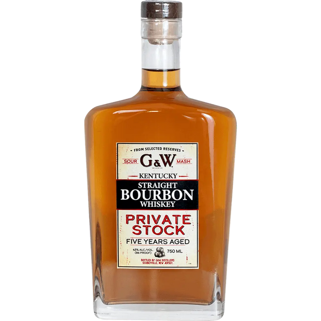 G&W Private Stock Bourbon 5 Year