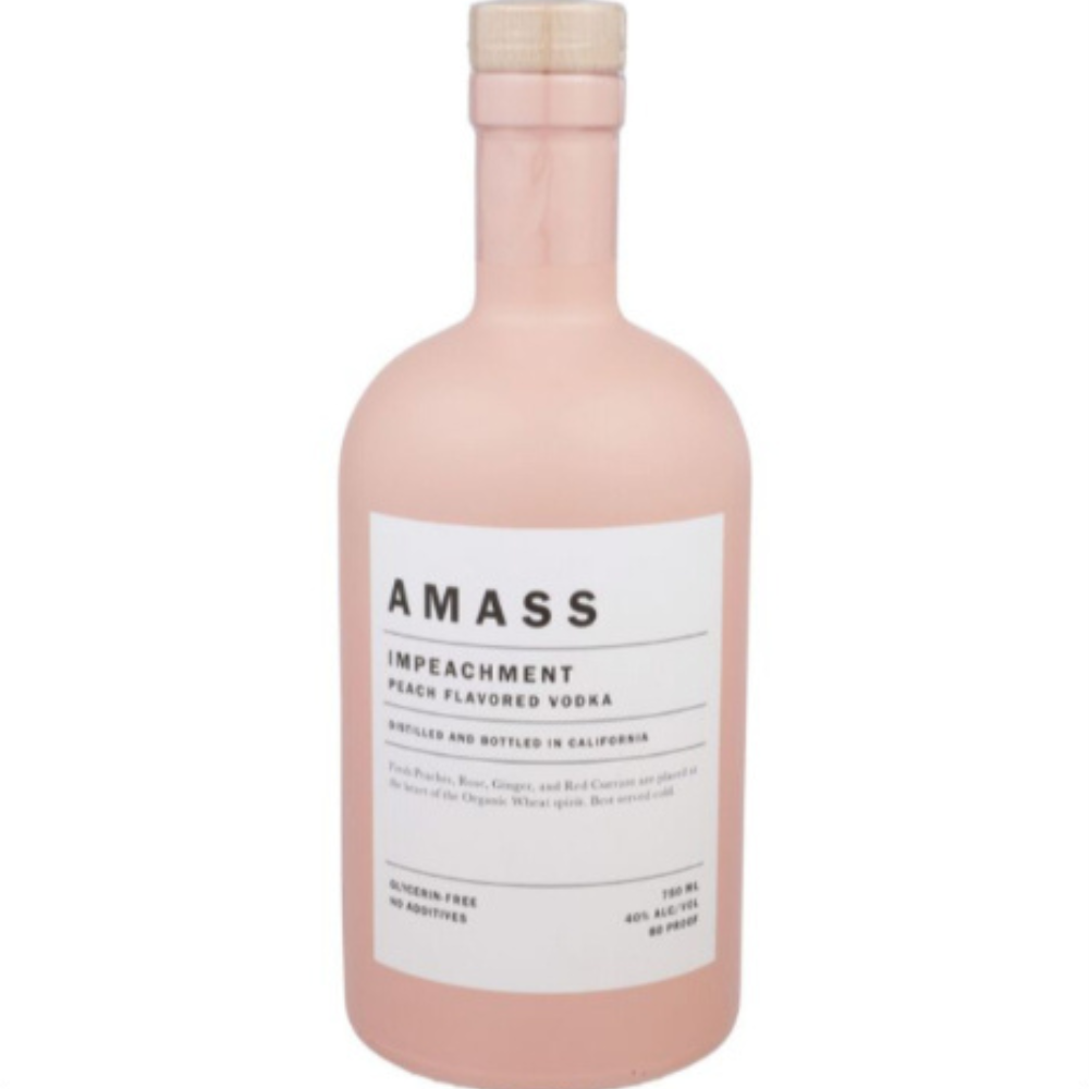 Amass Peach Flavored Vodka Impeachment 80