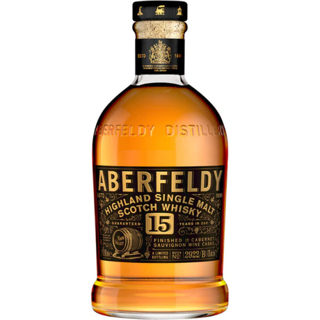 Aberfeldy 15 Year Old Cabernet Sauvignon Wine Cask Finished