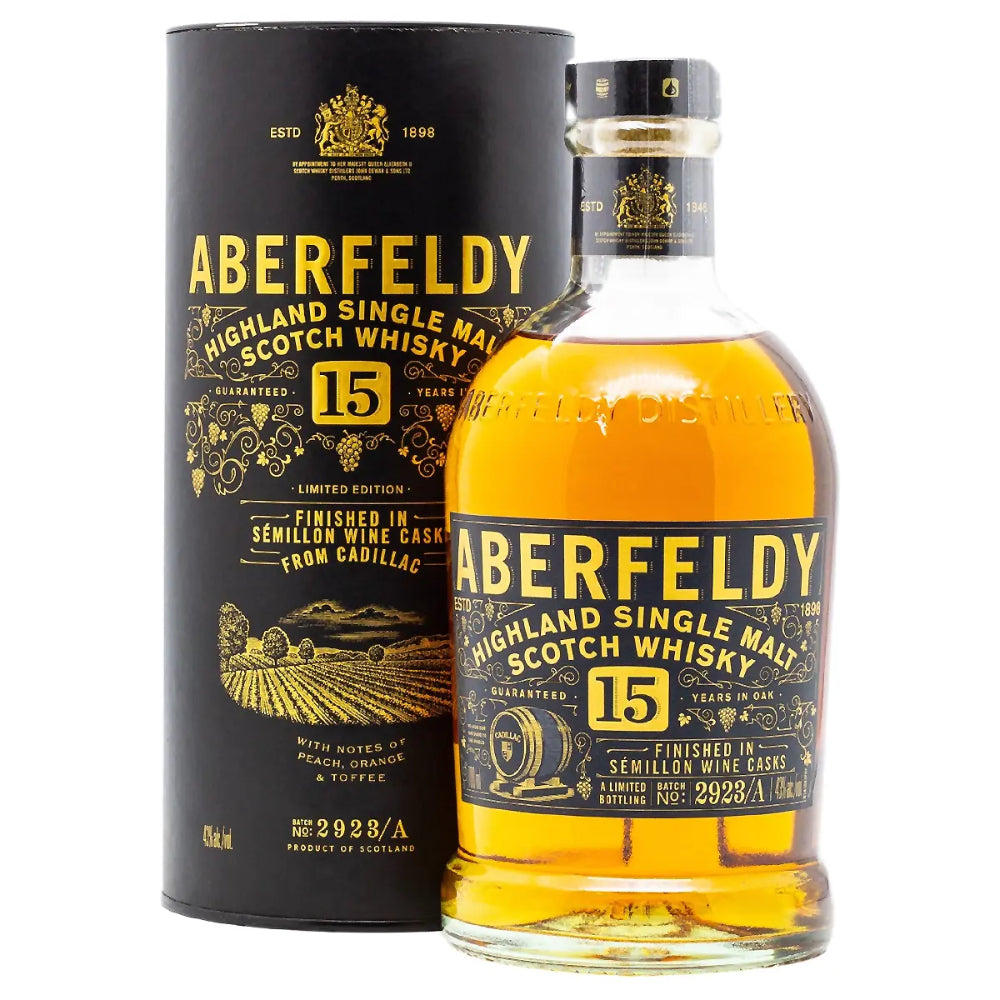 Aberfeldy 15 Year Old Finished in Semillon Wine Casks