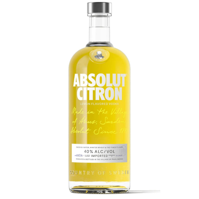 Absolut Lemon Flavored Vodka Citron