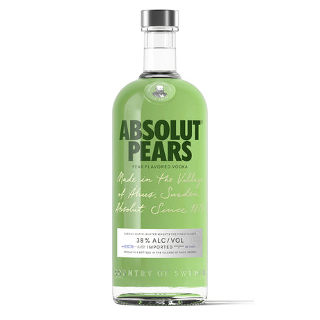 Absolut Pear Flavored Vodka Pears