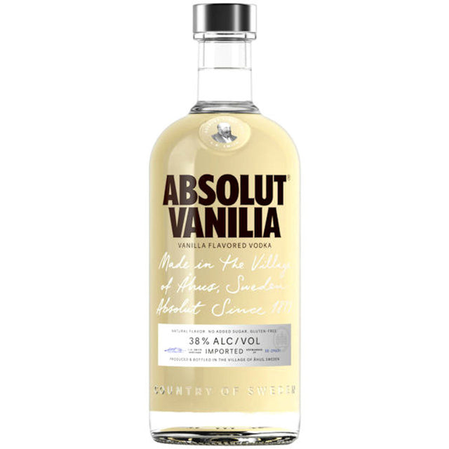 Absolut Vanilla Flavored Vodka Vanilia 76