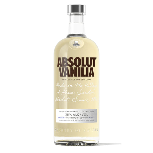 Absolut Vanilla Flavored Vodka Vanilia