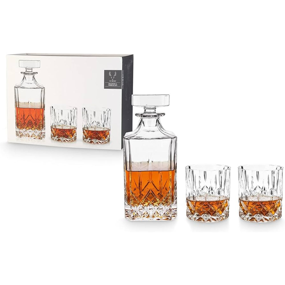 Admiral™ 3-Piece Decanter & Tumbler Set