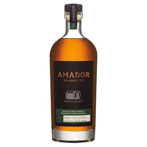 Amador Double Barrel Port Finish Rye Whiskey