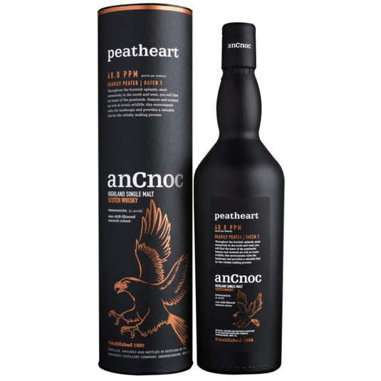Ancnoc Peatheart Single Malt Scotch Whisky Batch 1