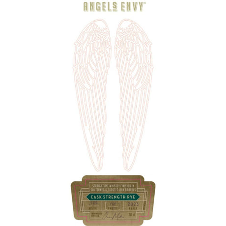 Angel's Envy Cask Strength Rye Whiskey 2023