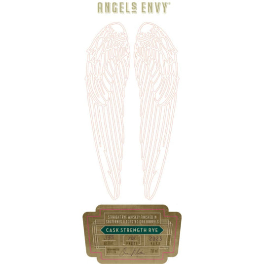 Angel's Envy Cask Strength Rye Whiskey 2023