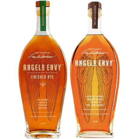 Angel's Envy Finished Rye X Angel's Envy Straight Bourbon Bundle