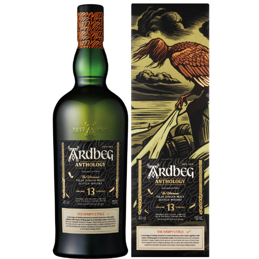 Ardbeg Anthology 13 Year Old Scotch Whisky 'The Harpy's Tale of Islay Mastery