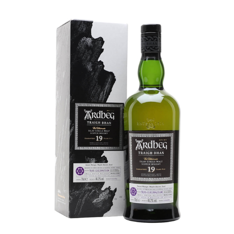 Ardbeg Single Malt Scotch Traigh Bhan 19 Yr 92 W/ 2022 Edition Gift Box