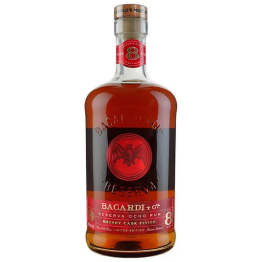 Bacardi Aged Rum Reserva Ocho Rum Sherry Cask