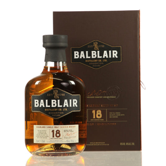 Balblair Single Malt Scotch 18 yr 92