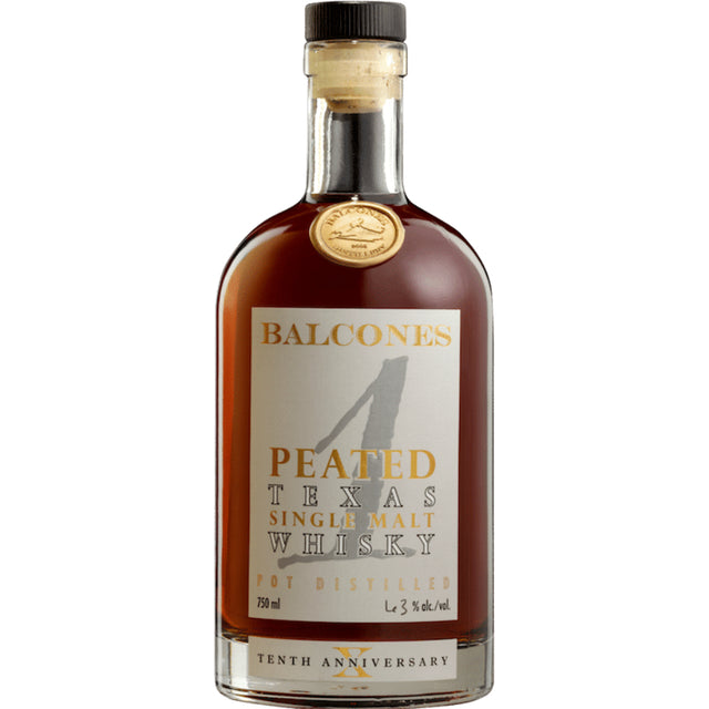 Balcones Peated Texas Single Malt - Tenth Anniversary