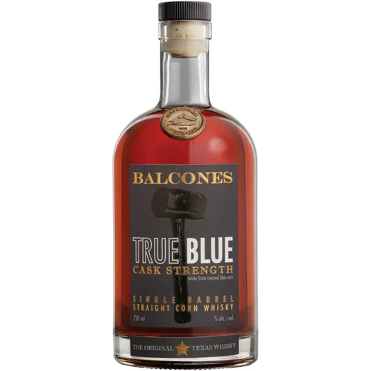 Balcones straight corn whisky true blue cask strength single 115