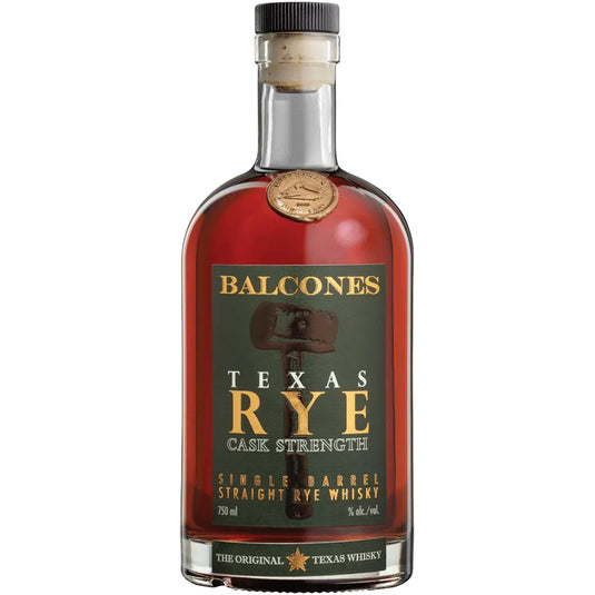 Balcones Texas Rye Cask Strength Barrel Select