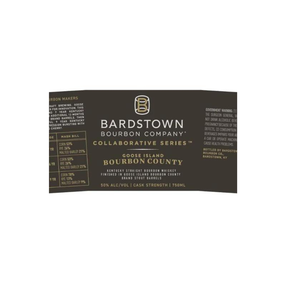 Bardstown Bourbon Collaborative Series Goose Island Cask Strength Bourbon