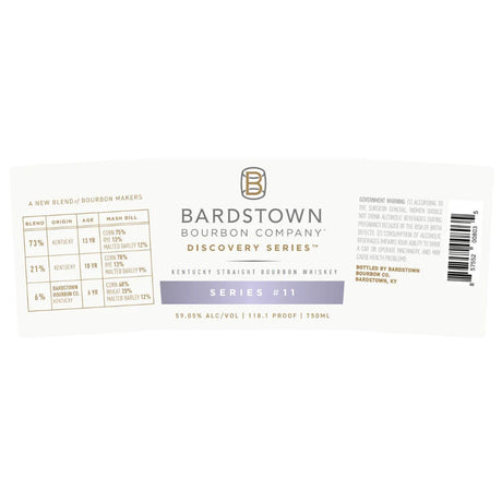 Bardstown Bourbon Company Discovery Series #11