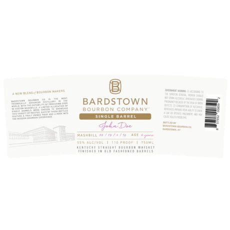 Bardstown Bourbon Finished in Old Fashioned Barrels