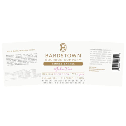 Bardstown Bourbon Finished in Old Fashioned Barrels