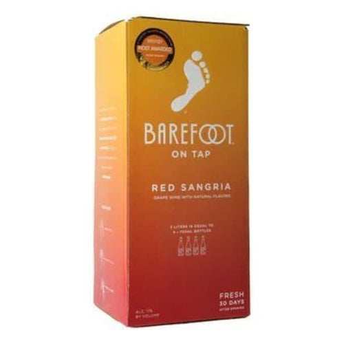 Barefoot On Tap Red Sangria Wine