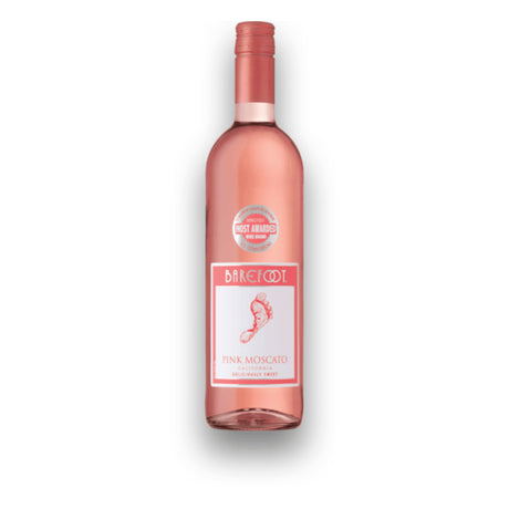 Barefoot Pink Moscato Wine