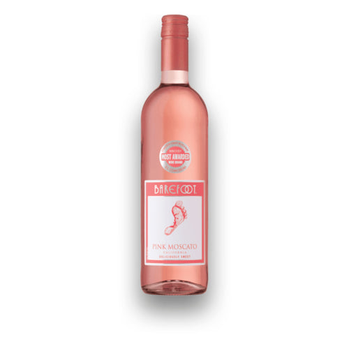 Barefoot Pink Moscato Wine