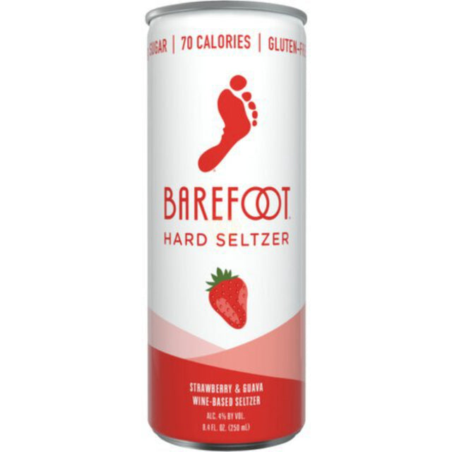 Barefoot Strawberry & Guava Hard Seltzer Cocktail Mixes 250ML