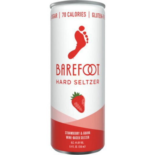 Barefoot Strawberry & Guava Hard Seltzer Cocktail Mixes 250ML