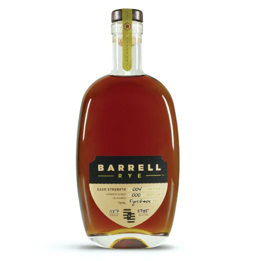 Barrell Rye Whiskey Batch 004