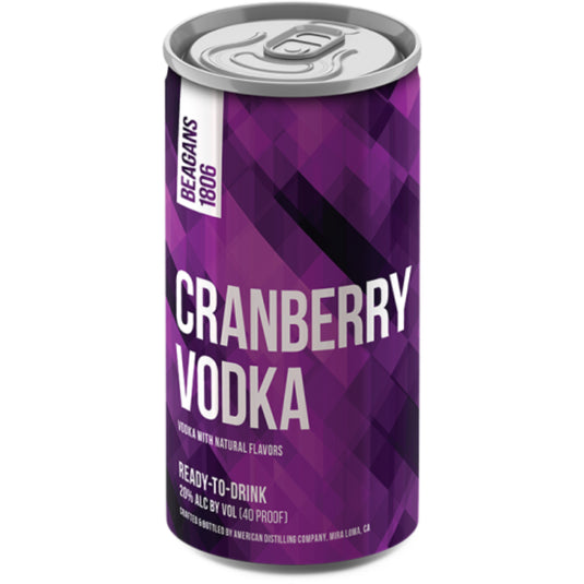 Beagans 1806 Cranberry Vodka Cocktail 200ml