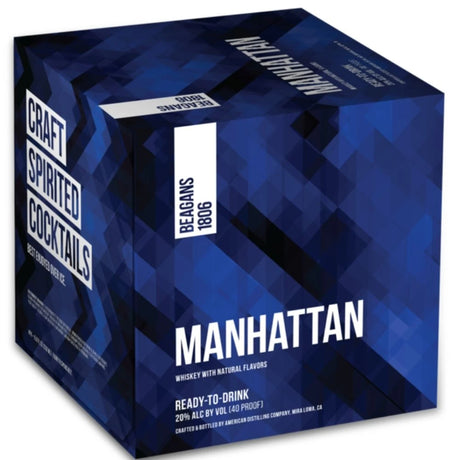 Beagans 1806 Manhattan Cocktail  (4packs) 200ml