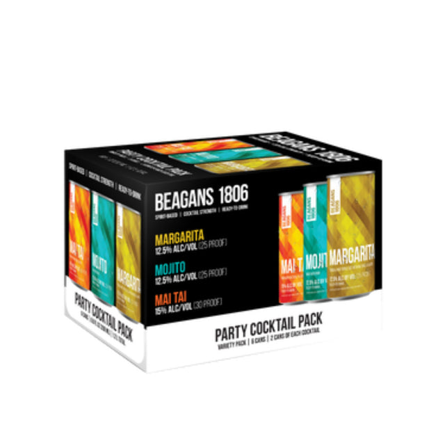 Beagans 1806 Party Variety 200ML 6 Pack