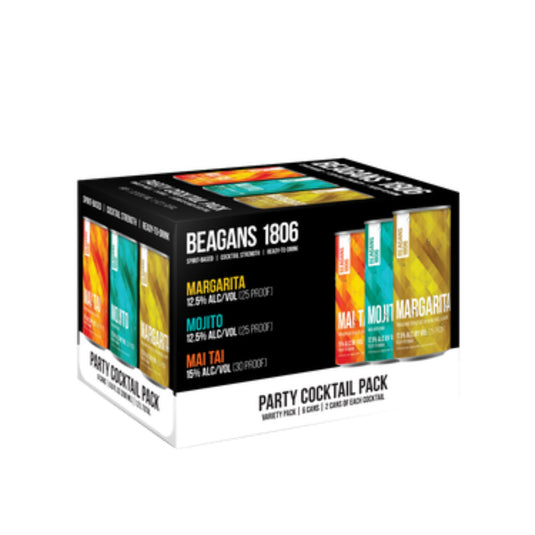 Beagans 1806 Party Variety 200ML 6 Pack