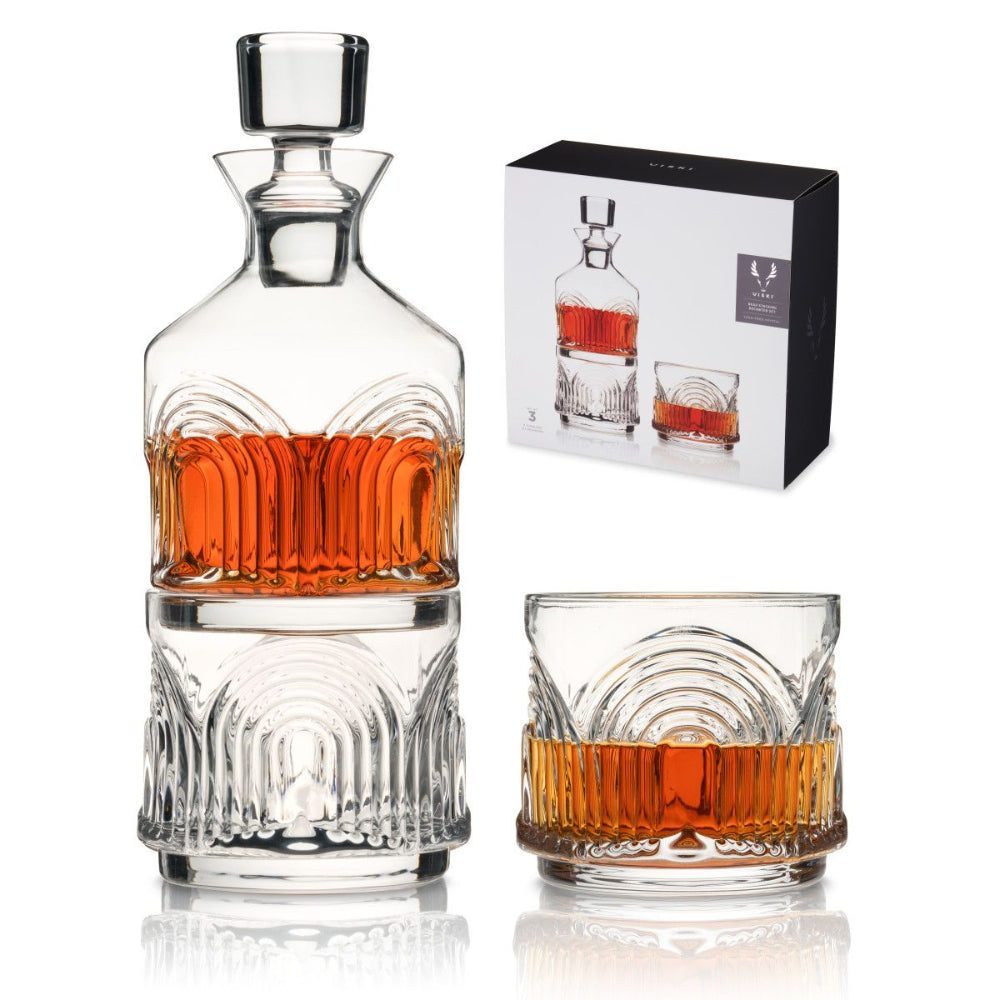 Beau Stacking Decanter Set