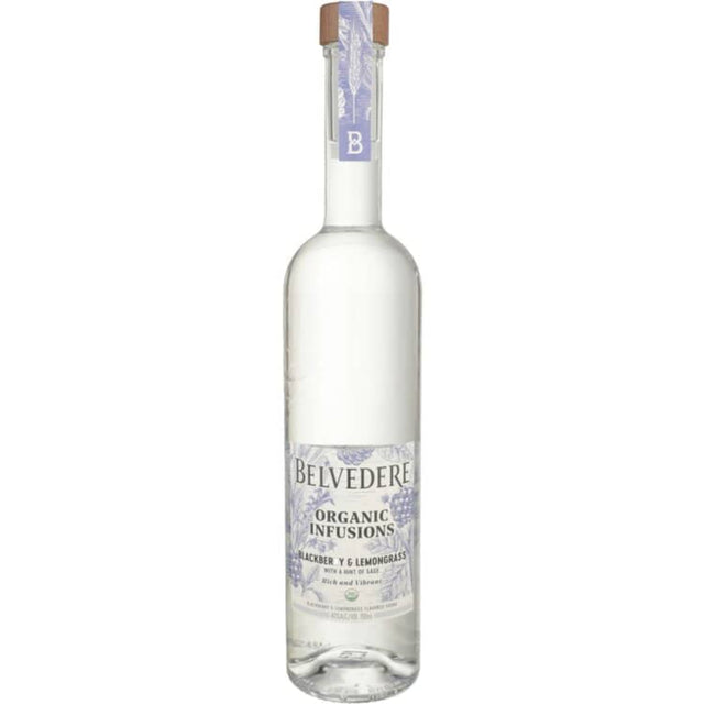 Belvedere Organic Infusions Blackberry & Lemongrass Flavored Vodka