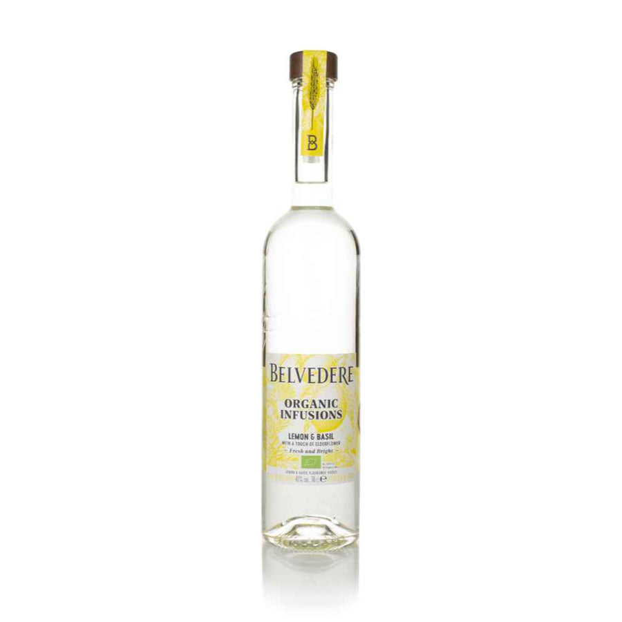 Belvedere Organic Infusions Lemon & Basil Flavored Vodka