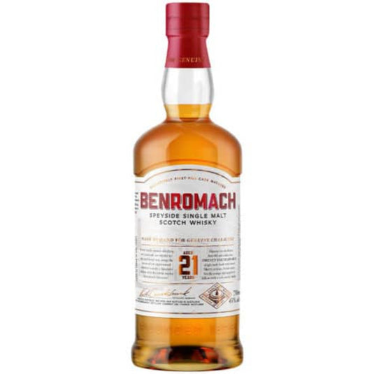 Benromach Single Malt 21 Year Whiskey