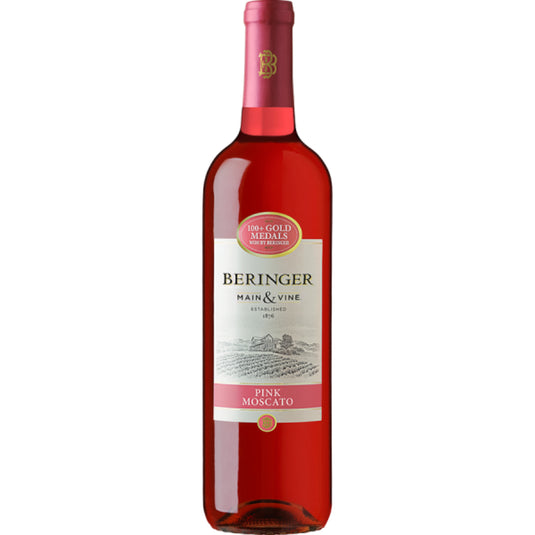 Beringer Main & Vine Pink Moscato California Wine