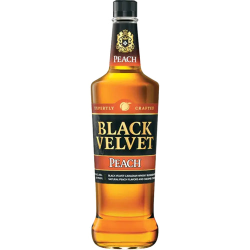 Black Velvet Peach Flavored Whiskey