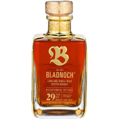 Bladnoch Single Malt Scotch Bicentennial Release Moscatel Cask Finish 29 yr 82.4