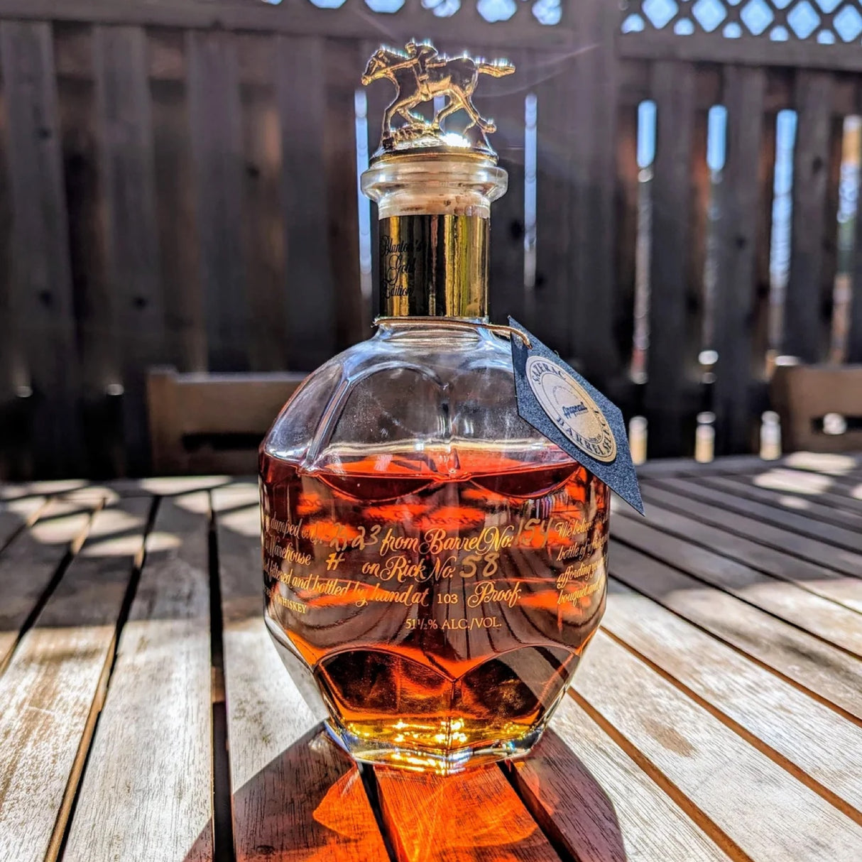 Blanton's Gold Edition Bourbon Whiskey 750ml