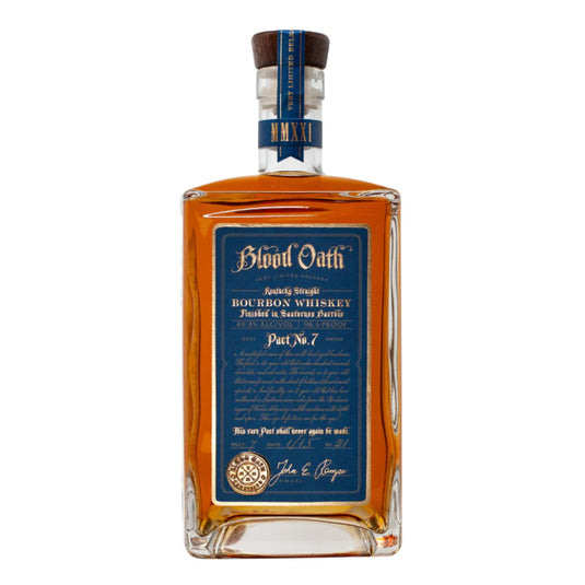 Blood Oath Pact 7 Bourbon Whiskey