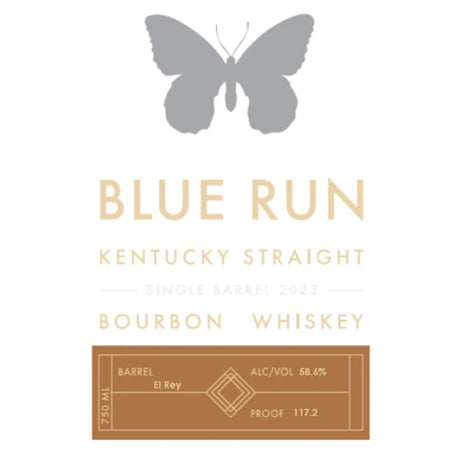 Blue Run El-Rey Single Barrel Bourbon 2023