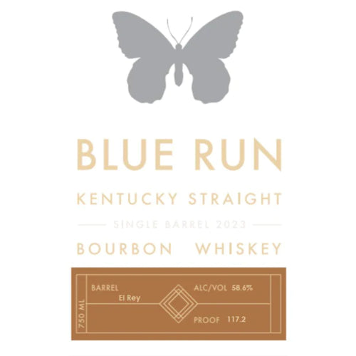 Blue Run El-Rey Single Barrel Bourbon 2023