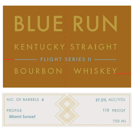 Blue Run Flight Series II ‘Miami Sunset’