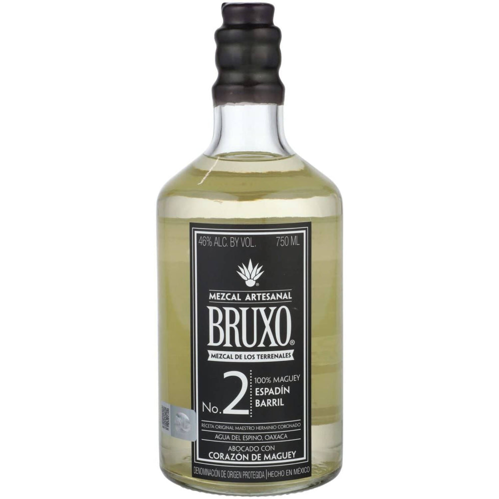 Bruxo Mezcal Artesanal No. 2 Espadin Barril Pechuga De Maguey Tequila